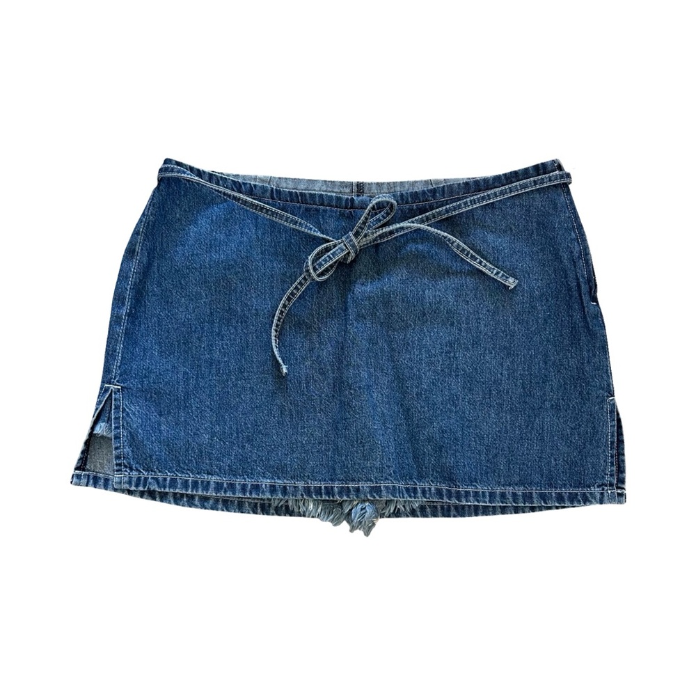 Tommy Hilfiger Dark Blue Denim Mini Skort